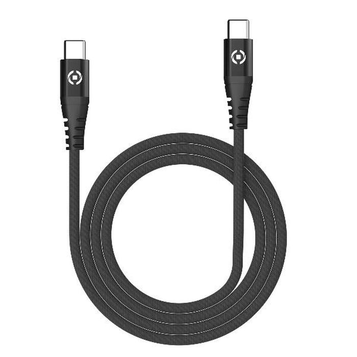 Cablu USB Celly USBCUSBCNYLBK Negru 1 m (1 Unități)