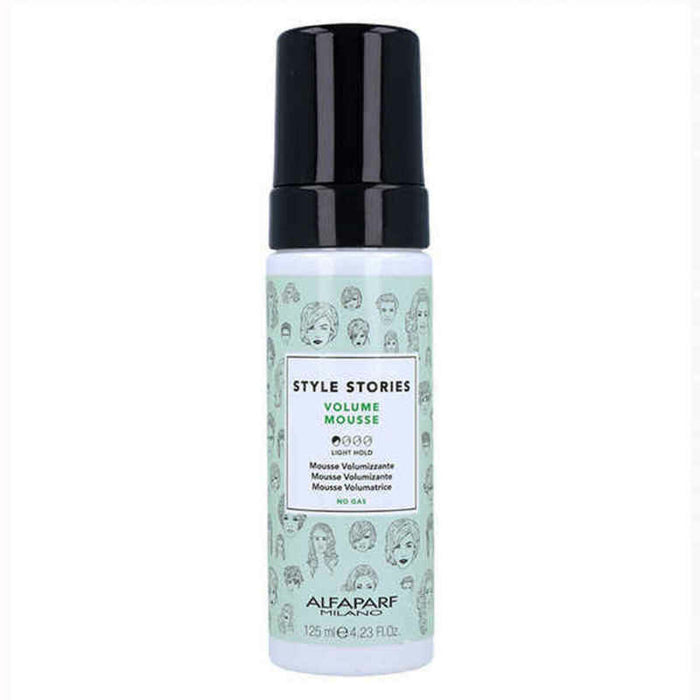 Tratament pentru Volum Style Stories Alfaparf Milano Style Stories Mousse No Gas (125 ml)