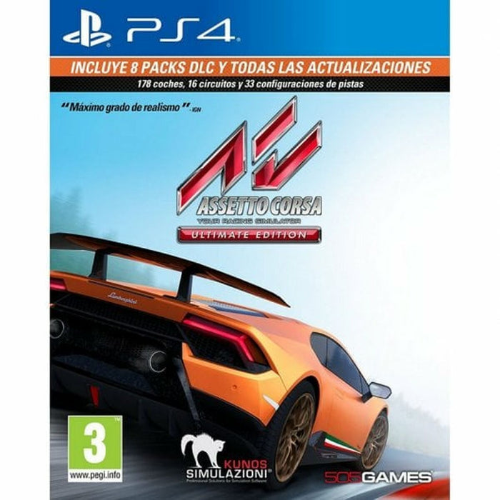 Joc video PlayStation 4 505 Games Assetto Corsa Ultimate Edition