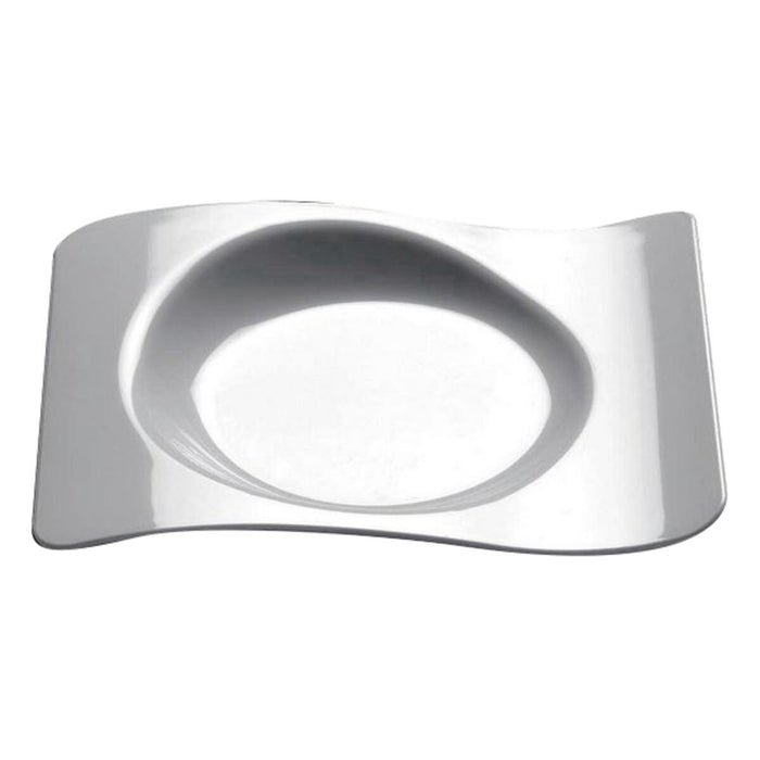 Set de farfurii Goldplast Plastic Alb 10 ml (50 Piese)