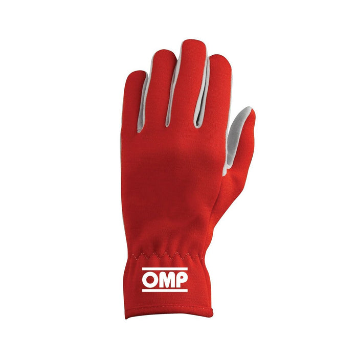 Men's Driving Gloves OMP Rally Roșu Albastru L
