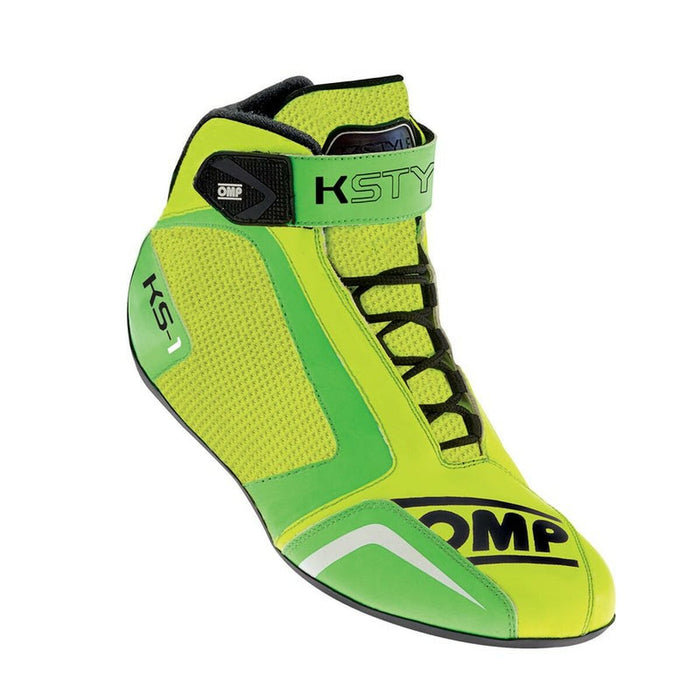Ghete de curse OMP KS-1 Galben Verde 42