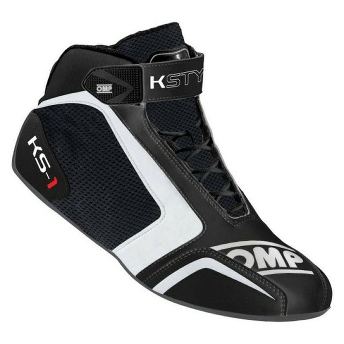 Ghete de curse OMP KS-1 Negru/Alb 44