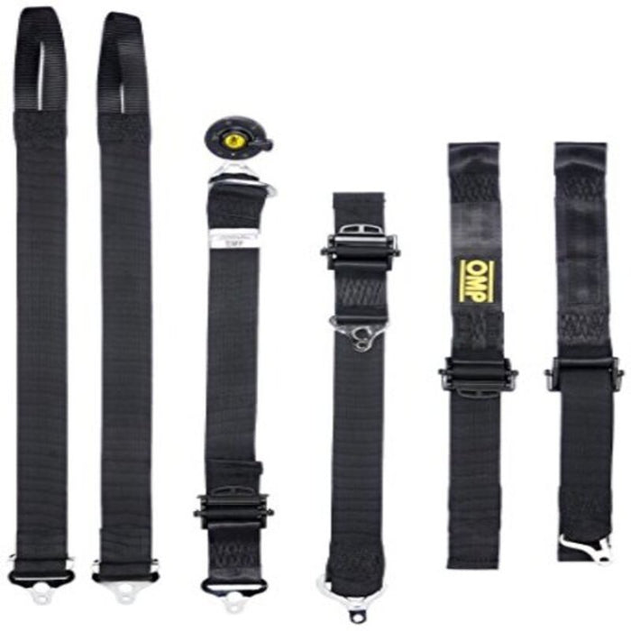 Harnaşament cu 6 puncte de fixare OMP OMPDA0206HSL071 Negru