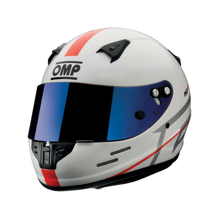 Cască OMP KJ8 EVO XS Alb