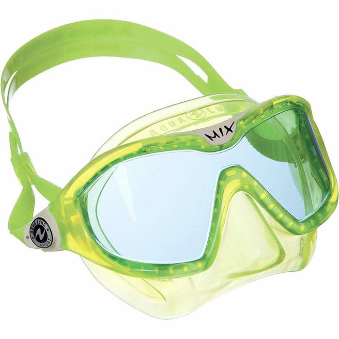 Ochelari de Scufundări Aqua Lung Sport Sphere Infantil Verde lămâie