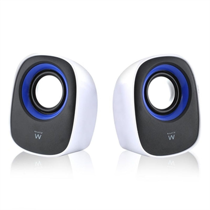 Difuzoare PC Ewent EW3513 Alb Negru 5 W