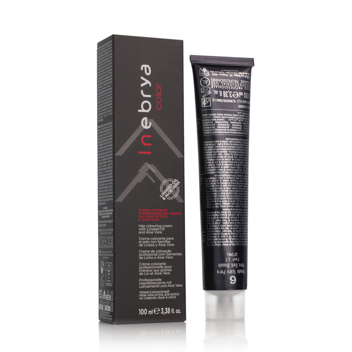 Vopsea Permanentă Inebrya Nº 6 Pure Dark Blonde 100 ml