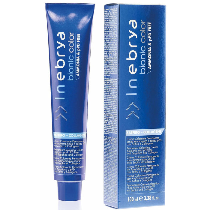 Vopsea Permanentă Inebrya Bionic Color Nº 9/1 Very Light Blonde Ash 100 ml