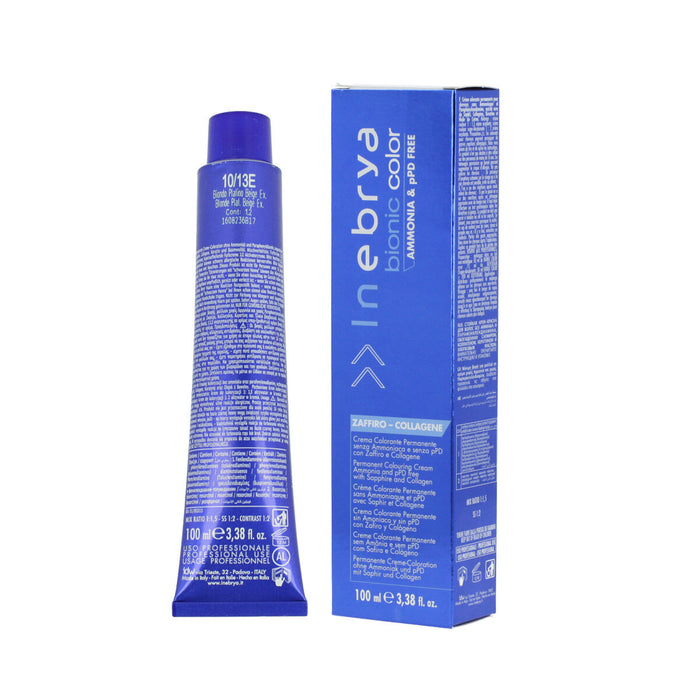Vopsea Permanentă Inebrya Bionic Color Nº 10/13E Blonde Platinum Beige Extra 100 ml