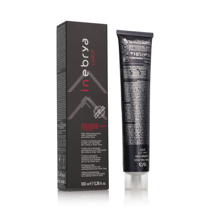 Vopsea Permanentă Inebrya Nº 9/3 Very Light Blonde Golden 100 ml