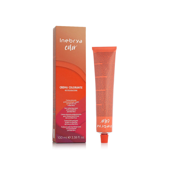 Vopsea Permanentă Inebrya Color Nº 8/02 Light Blonde Violet Pastel 100 ml
