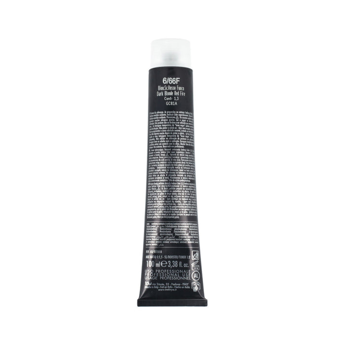 Vopsea Permanentă Inebrya Color Nº 6/66F Dark Blonde Fire Red 100 ml