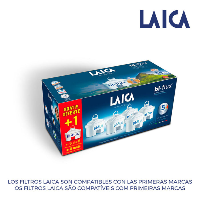 Filtru pentru Carafă Filtrantă LAICA Pack (6 Unități)