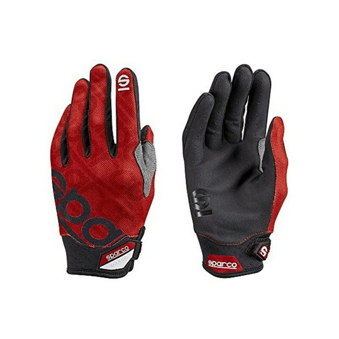 Men's Driving Gloves Sparco Meca 3 Roșu