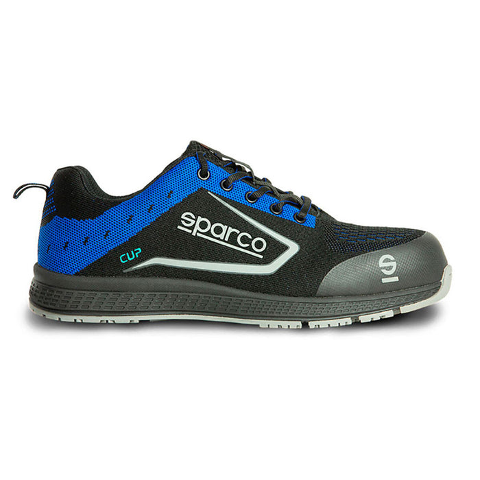 Încălțăminte de securitate Sparco Cup Nraz Albastru/Negru S1P Negru/Albastru