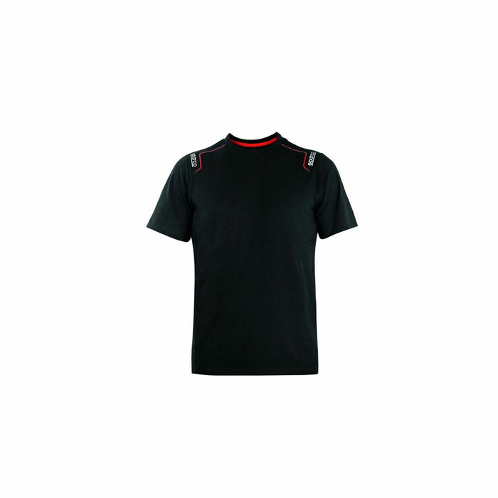 Tricou cu Mânecă Scurtă Sparco TECH STRETCH Negru