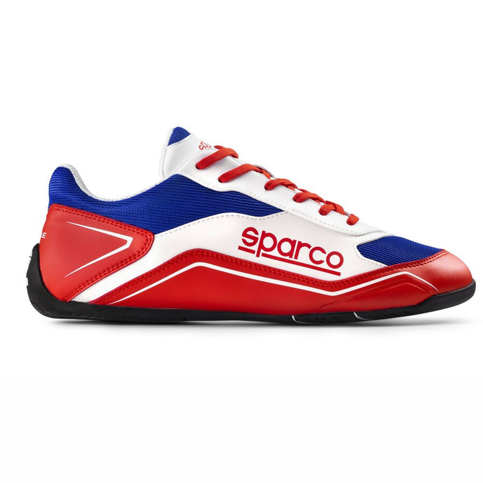 Ghete de curse Sparco S-POLE Rojo/Blanco