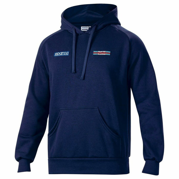 Hanorac cu Glugă Bărbați Sparco Martini Racing Albastru