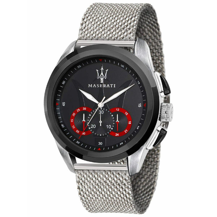Ceas Unisex Maserati TRAGUARDO Negru (Ø 45 mm)