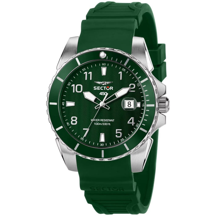 Ceas Bărbați Sector 450 Verde (Ø 41 mm)
