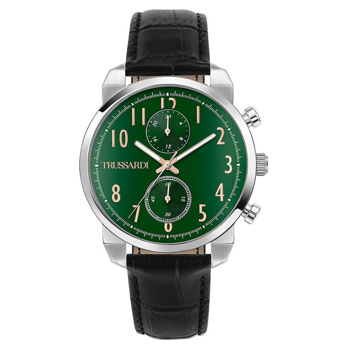Ceas Bărbați Trussardi R2451154001 Negru Verde