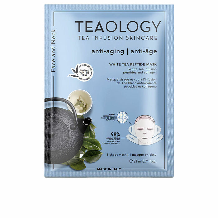Mască de Față Teaology Gât Anti-aging Ceai Alb 21 ml