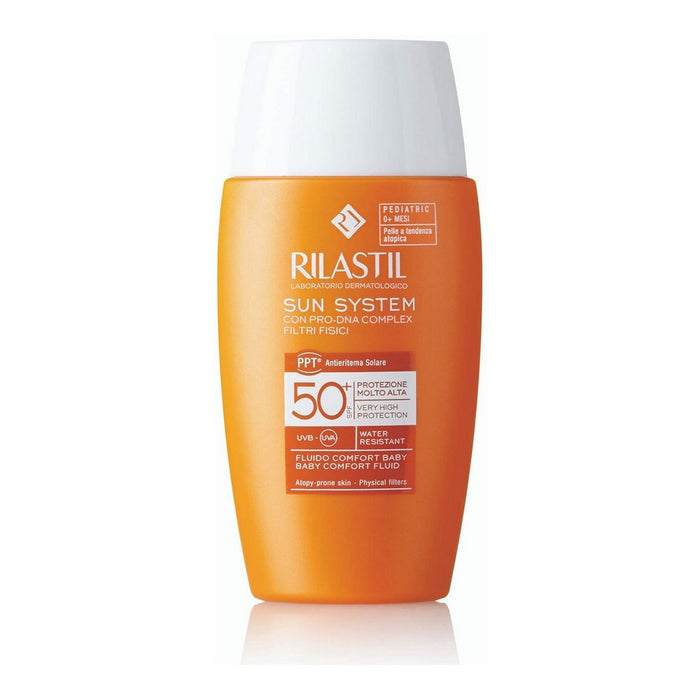 Protecție solară pentru copii Rilastil Sun System Baby Bebeluș SPF 50+ 50 ml