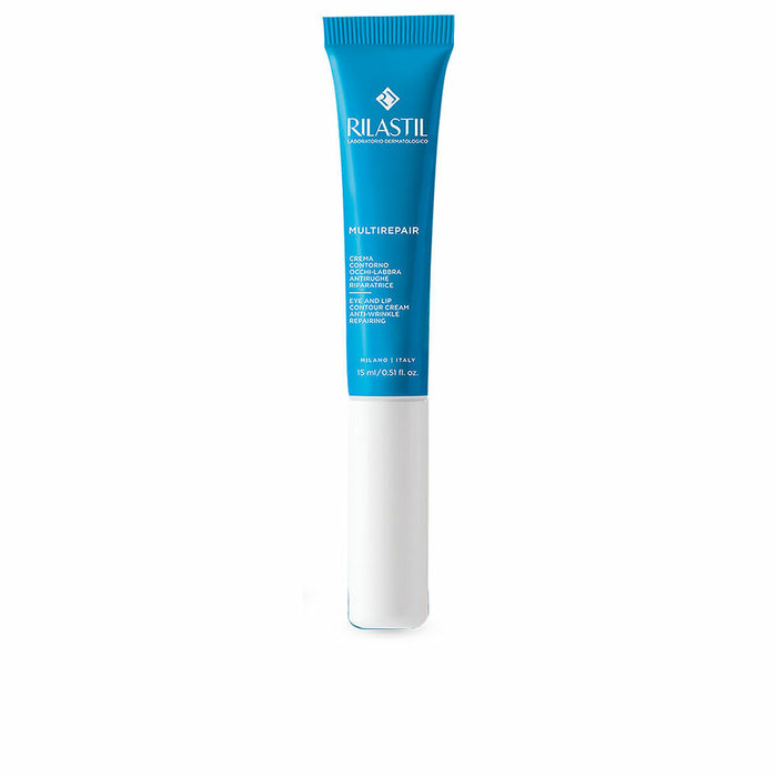 Cremă Anti-aging pentru Zona din Jurul Ochilor și Buzelor Rilastil Multirepair 15 ml