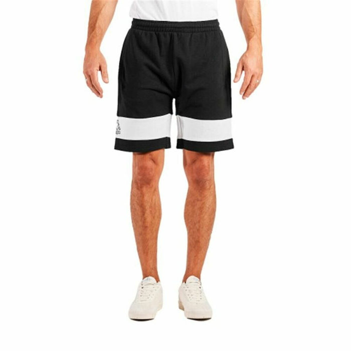 Pantaloni Scurți Sport pentru Bărbați Kappa Drit Negru