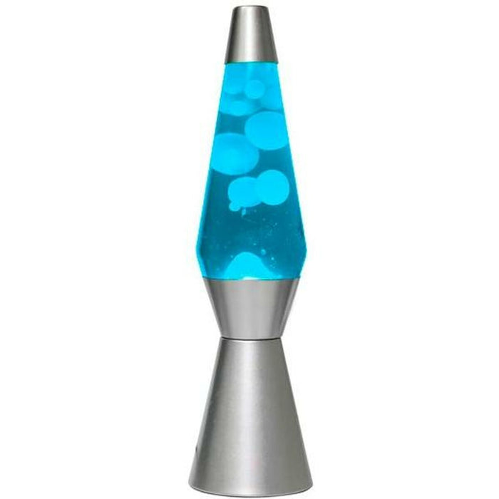 Lampă cu Lavă iTotal Geam Albastru Alb Plastic 40 cm