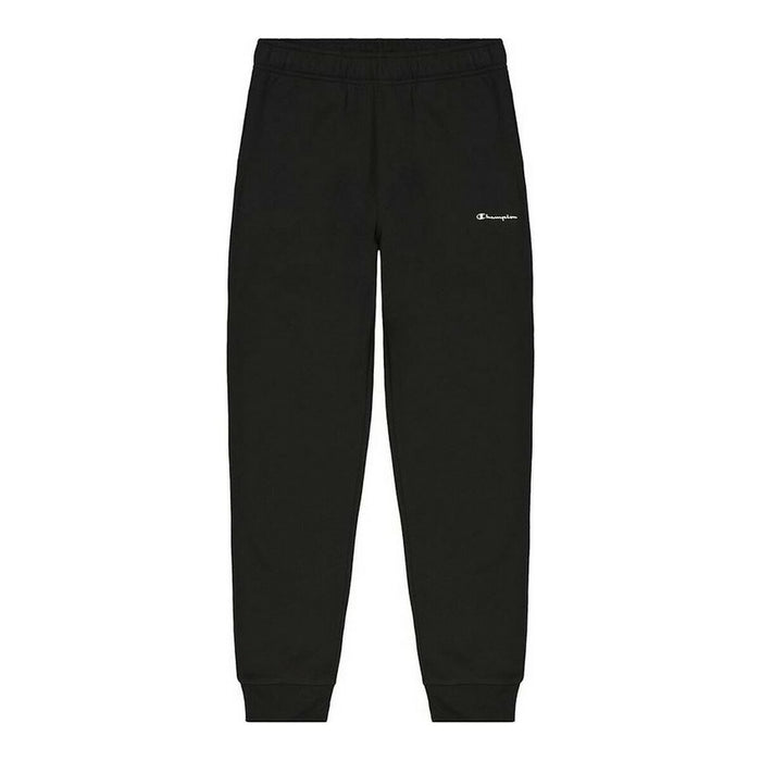Pantaloni lungi de sport Champion Rib Cuff Logo Negru Bărbați