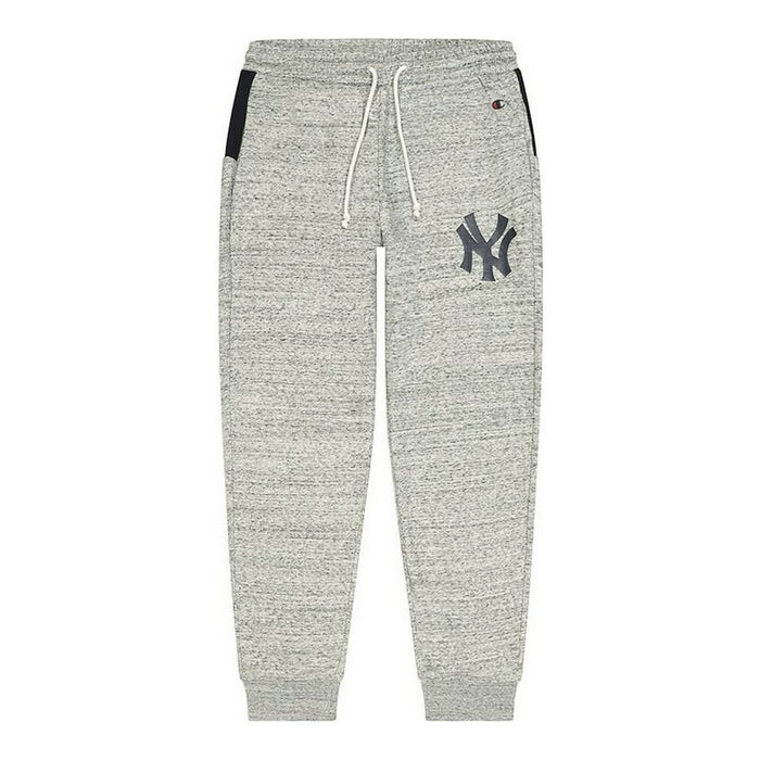 Pantaloni lungi de sport Champion Rib Cuff MLB NNY Bărbați Gri deschis