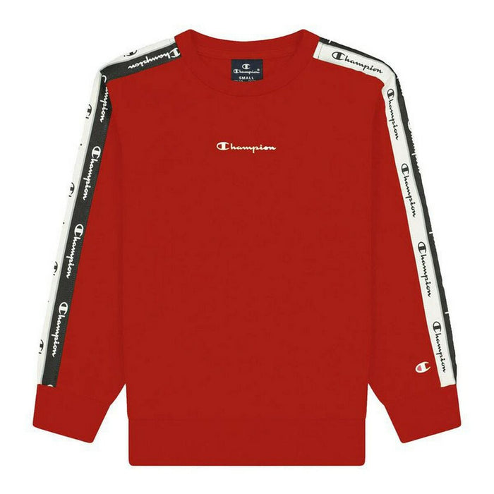 Hanorac pentru Copii Champion Crewneck Logo Roșu