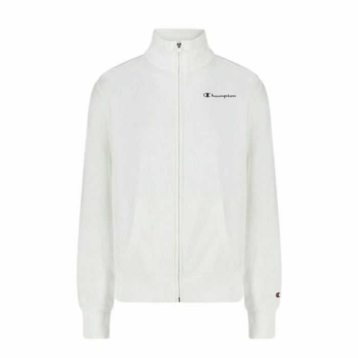 Hanorac fără Glugă Femei Champion Full Zip Alb