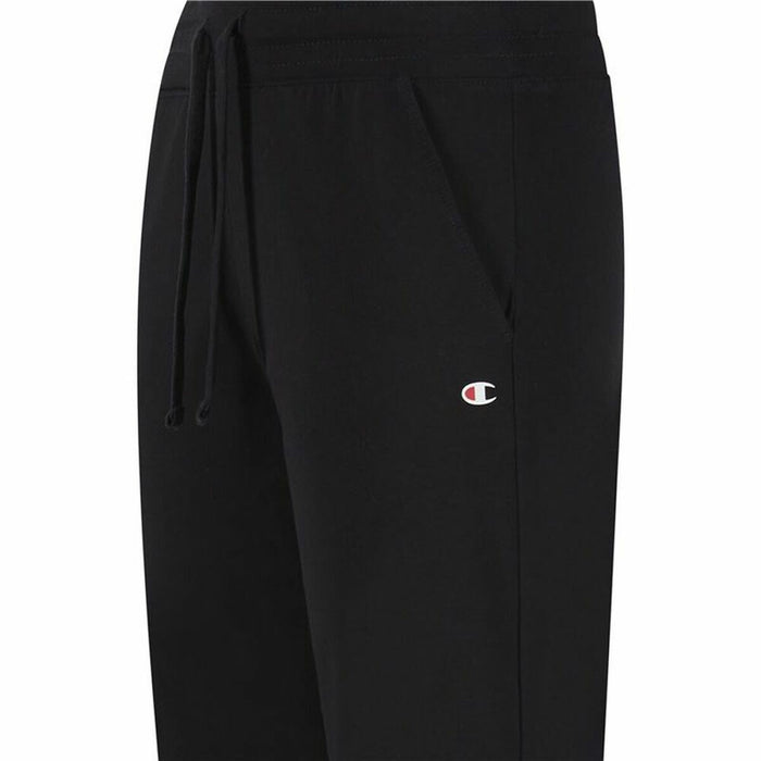 Pantaloni lungi de sport Champion Cuffed W Negru Femeie