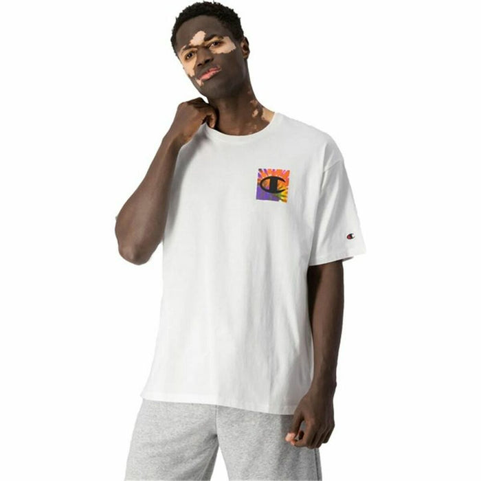 Tricou cu Mânecă Scurtă Bărbați Crewneck Champion