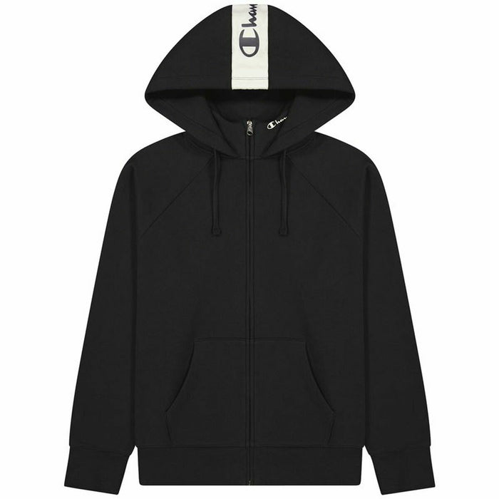 Hanorac cu Glugă Bărbați Champion Full Zip Negru