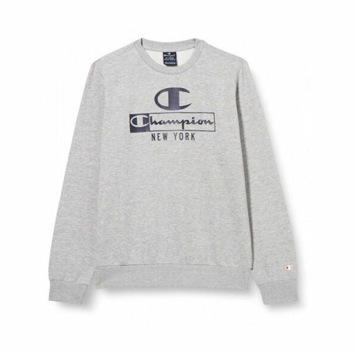 Hanorac fără Glugă Bărbați Champion Crewneck Gri