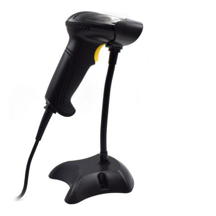 Dispozitiv de Citire a Codului de Bare cu Suport Ewent EW3410 LED USB Negru