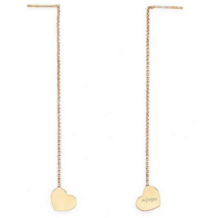 Cercei Damă Amen CUORE ROSE GOLD