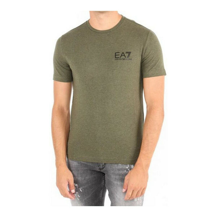 Tricou cu Mânecă Scurtă Bărbați Armani Jeans 6ZPT52 PJ18Z Verde