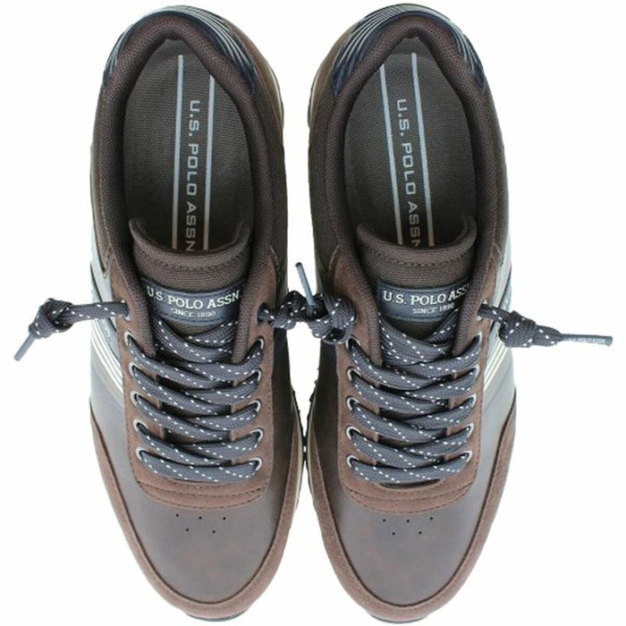 Adidași Casual Bărbați U.S. Polo Assn. Uomo Monato Maro