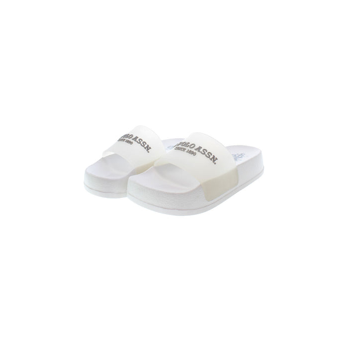 Șlapi pentru Damă U.S. Polo Assn. AMAMI009 WHI008 Alb