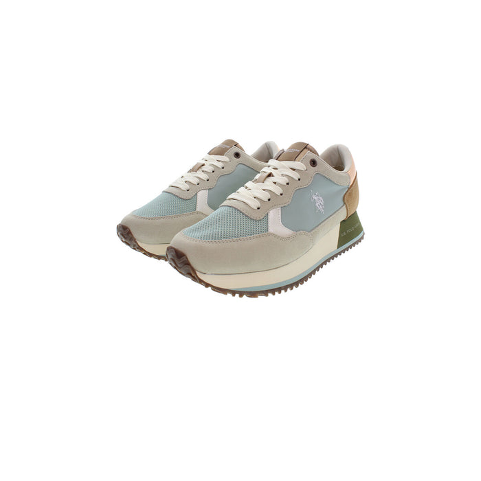 Pantofi sport pentru femei U.S. Polo Assn. SACHA002 LBE TAN01 Albastru