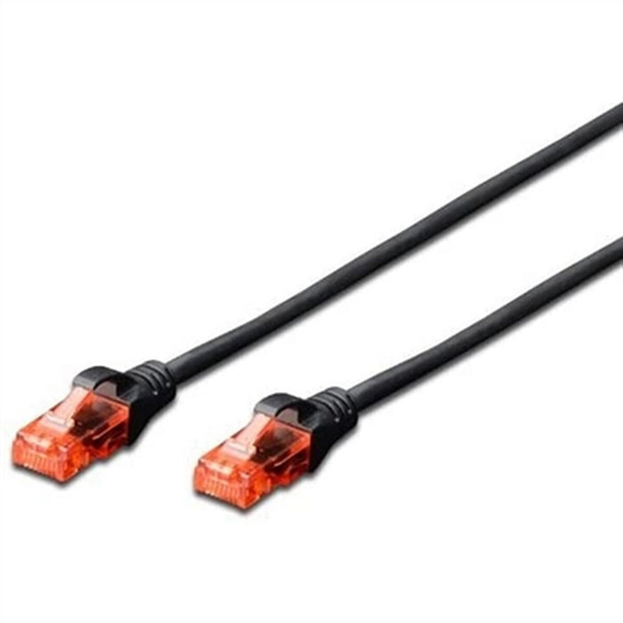 Cablu de Rețea Categoria 6 UTP Ewent EW-6U-030BL Negru Multicolor 3 m