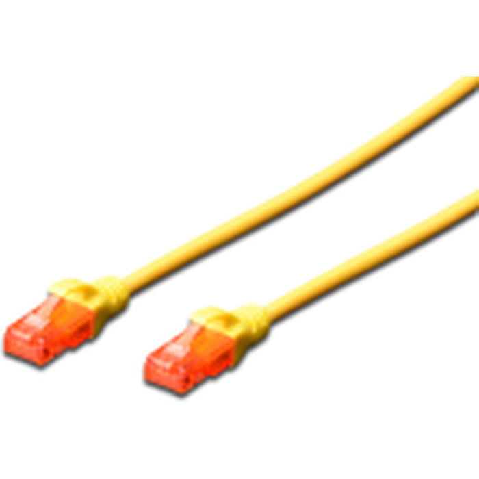 Cablu de Rețea Rigid UTP Categoria 6 Ewent Galben 5 m (5 m)
