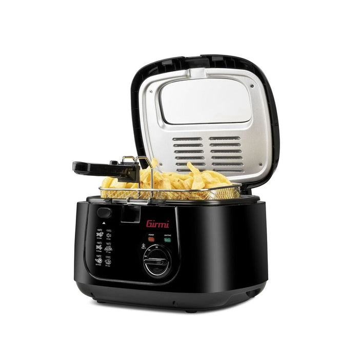 Friteuză cu Aer Girmi FG2100 Negru 1800 W 2,5 L