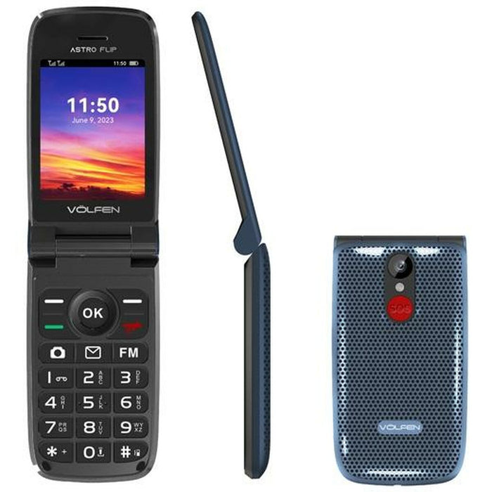 Telefon Mobil Volfen ASTRO FLIP 2,8" Albastru 32 GB
