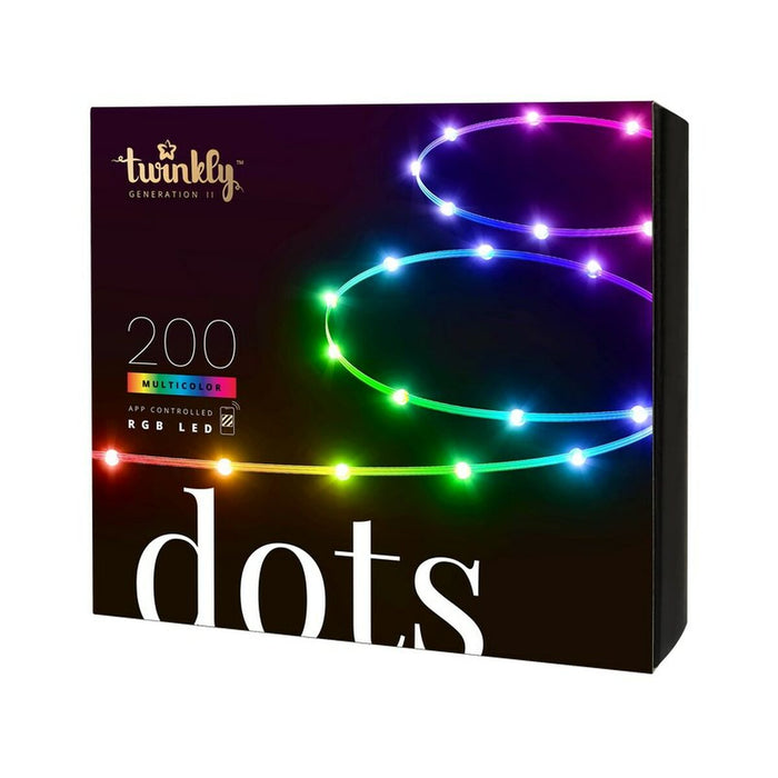 Ghirlandă de lumini LED Twinkly TWD200STP-TEU Negru Multicolor G